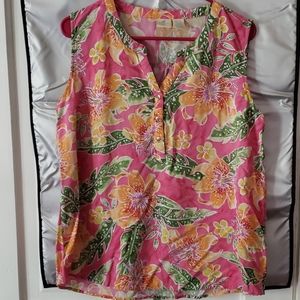 COPY - ❤3x$30❤Beautiful sleeveless shirt size XL